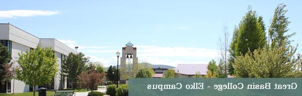 Great Basin College - Elko Campus page title graphic.